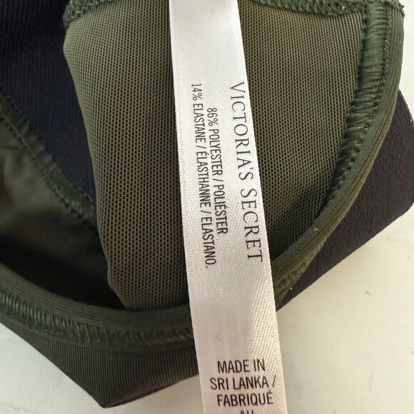 VSX Victorias Secret Sport Bra Racerback Size L Training Workout Activewear Yoga - Picture 7 of 12